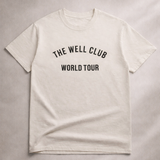 Wellness World Tour Tee - Faded Bone