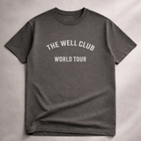 Wellness World Tour Tee - Faded Grey
